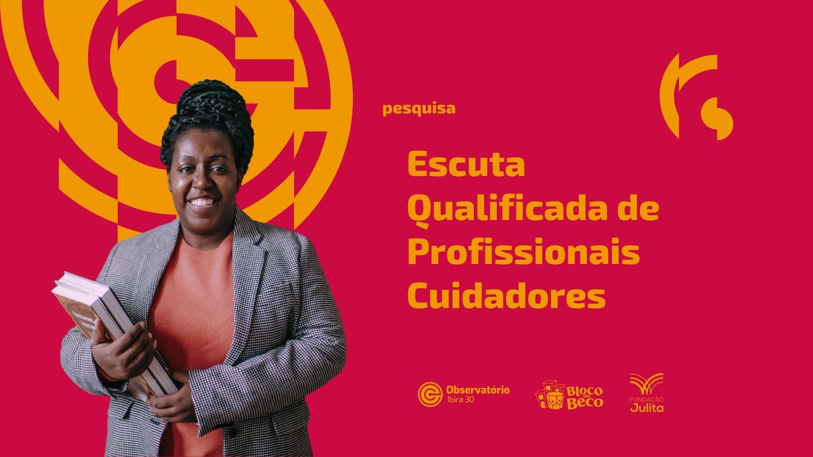 Capa da pesquisa Escuta Qualificada dos Profissionais de Educação do Jardim Ibirapuera